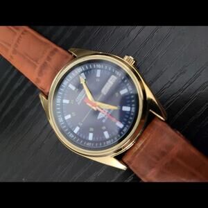 🔥RARE Vintage Citizen CN-4WS Automatic Dat/Date Watch‎